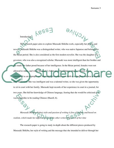 A Modern Novelist: Murasaki Shikibu