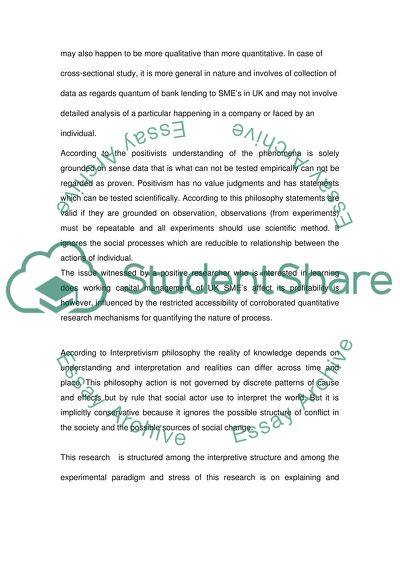 Working capital management