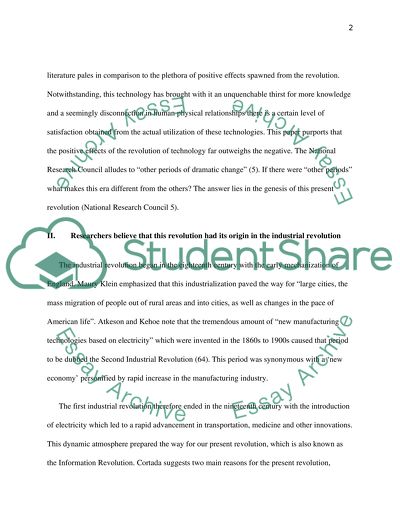 The Technological Revolution by Maury Klein