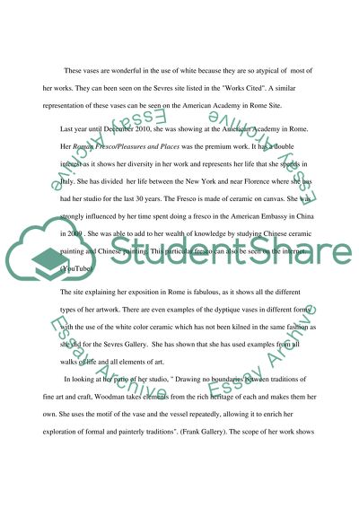 Betty Woodman Work of Art