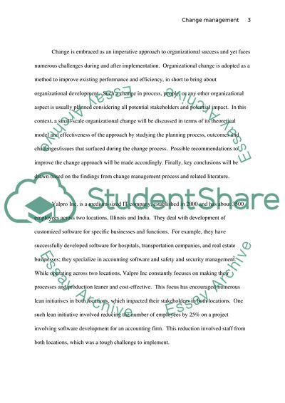 Organizational Development and Change Management