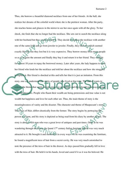 The Diamond Necklace by Guy de Maupassant