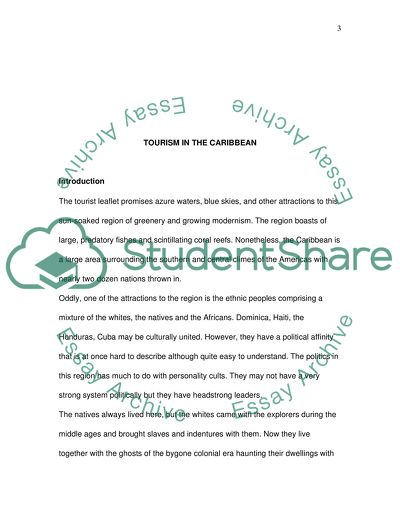 Tourism in the Caribbean