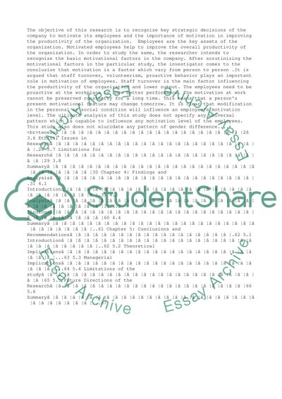 What are the key strategic decisions for keeping staff motivated and to increase the productivity