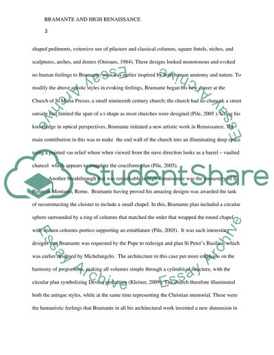 Architecture of Bramante