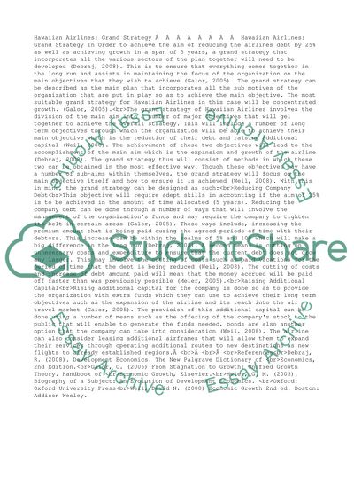 Strategic Choice and Evaluation Paper