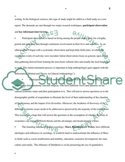 Implications of Diversity in the Economy of Roseburg