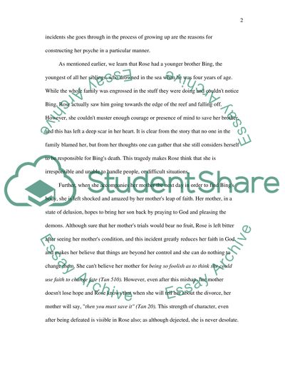 Half and Half by Amy Tan