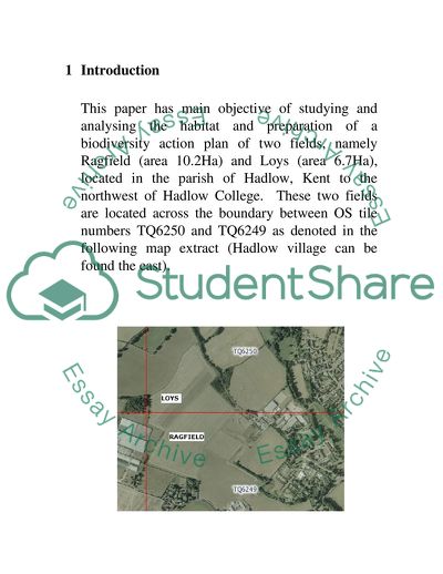 Biodiversity Action Plan