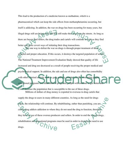 Drug Dependence is a Condition