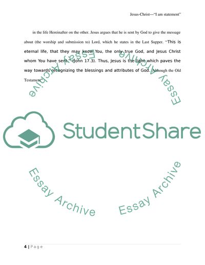 Jesus-ChristI am statement