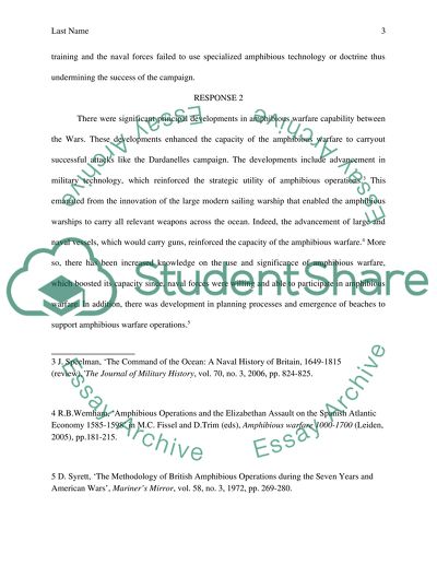 The Development of a Modern Amphibious Warfare Capability