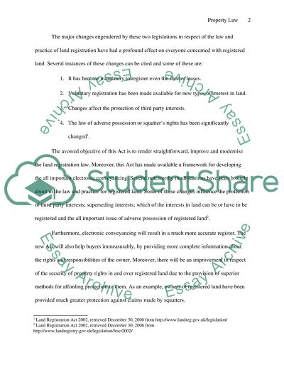 The Land Registration Act and Land Registration Rules