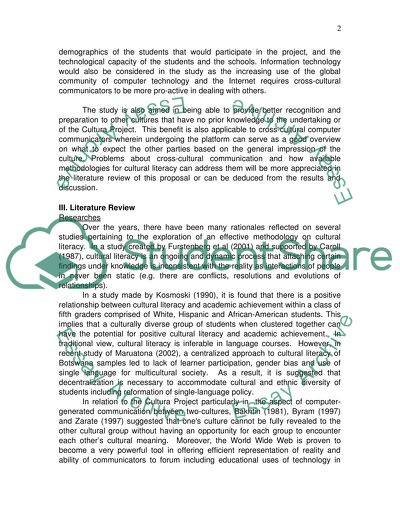 A Study Of Using Cultura Project In Selected Universities In Saudi Arabia And Australia