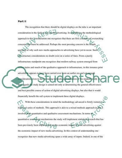 Conceptual Approach in Support Research of a New Media