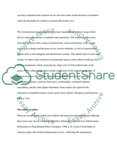 The Persistence of Police Culture