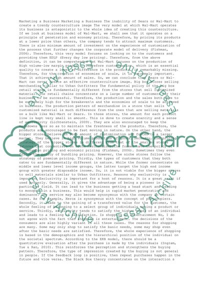 Marketing a Business