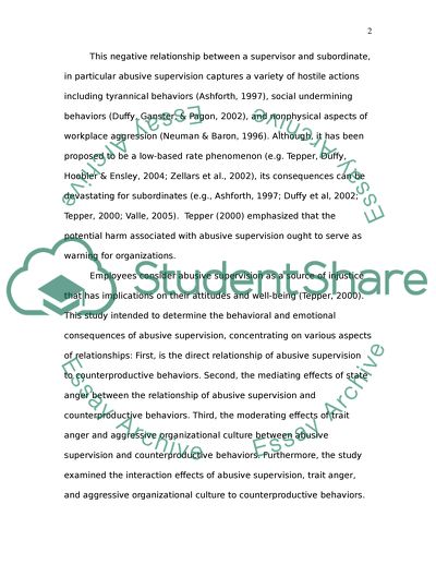 Define a Research Area / Problem