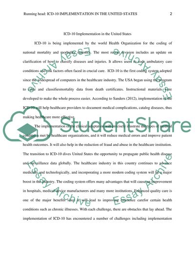 Forecasting the Transition for Providers