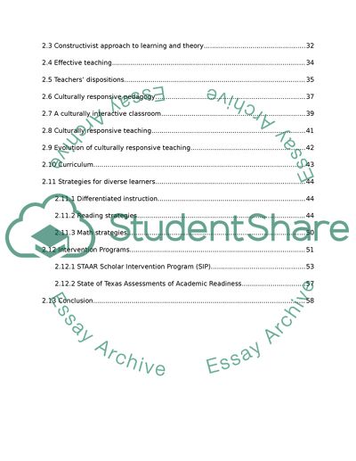 A Comparison on Non-traditional Middle School Students