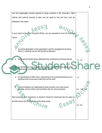 Business Performance & The Dealing With the Changing Environment - Tesco