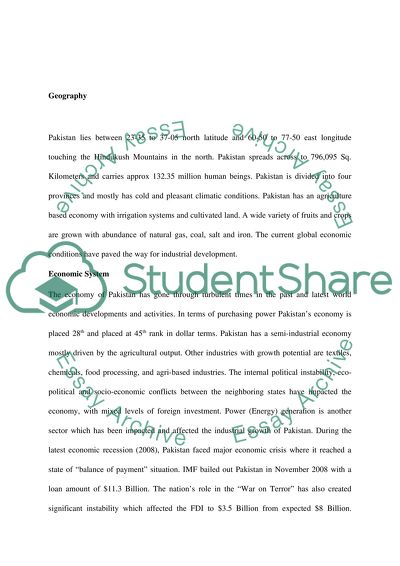 Business Management in Pakistan