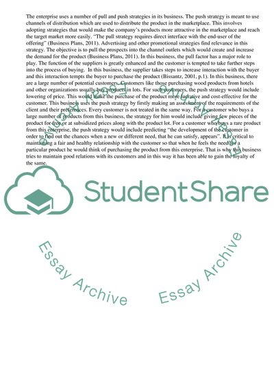 Small Business Enterprise: Wood Processing Enterprise in Nigeria