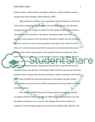 Nursing theory in practice