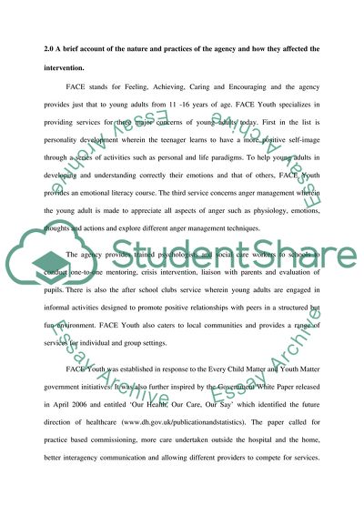 Intervention of Students and Relations