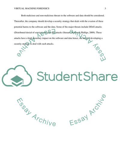 Virtual Machine Forensics