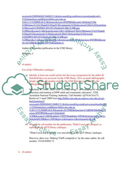 Answer 7 Questions materials provided - Training and Development Questions
