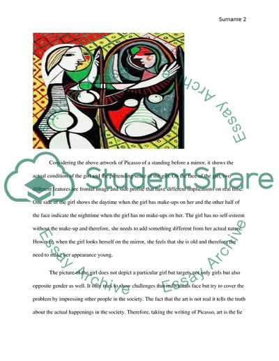 Artwork: a Specific Message to the Audience