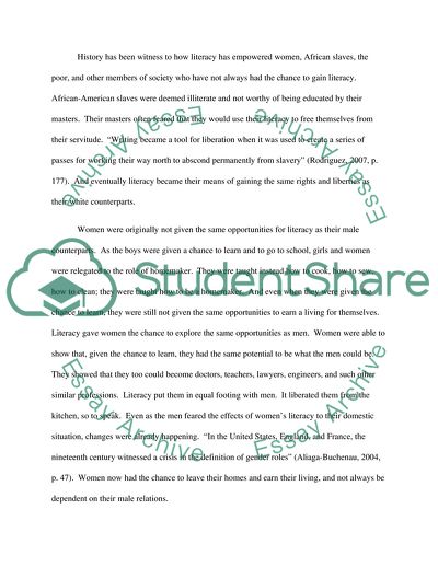 Childrens Literature and Literacy