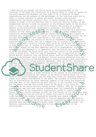 Managing and leading people across cultural borders