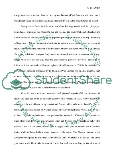 beauty definition essay