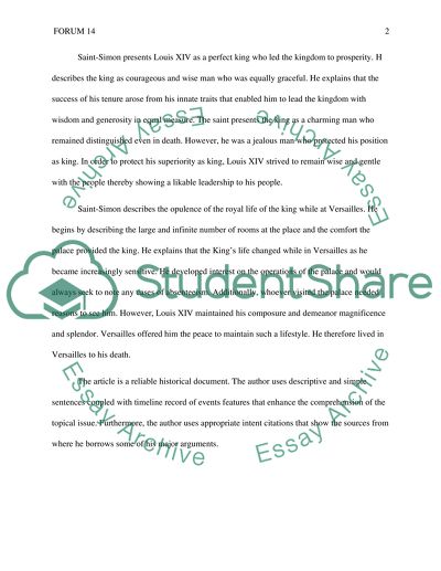 The Memoirs of the Duke de Saint-Simon