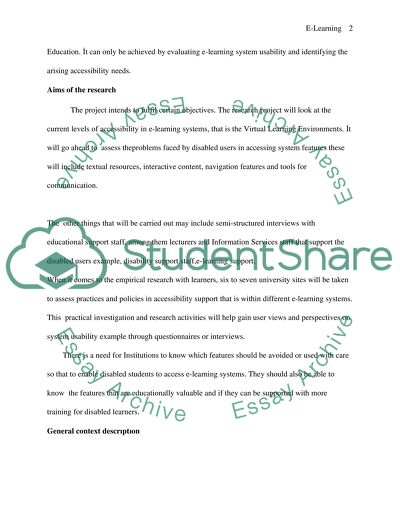 AN INDIVIDUAL PROJECT PROPOSAL