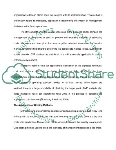 Costing for the 21st Century