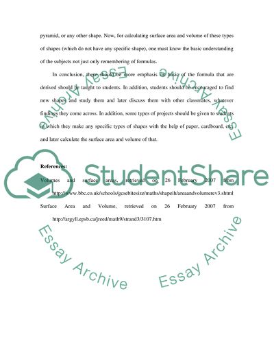 Creative Ways to Teach Surface Area and Volume