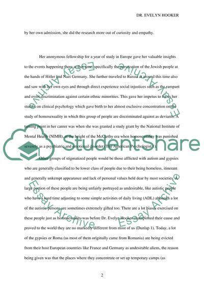 Stereotyping and Labeling of Homosexuals