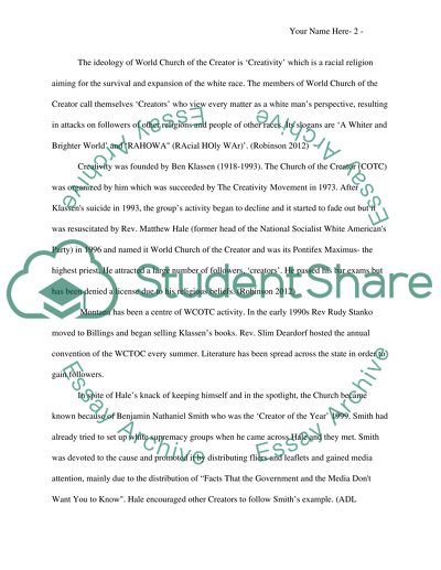 Fast-Growing America Based Hate Groups