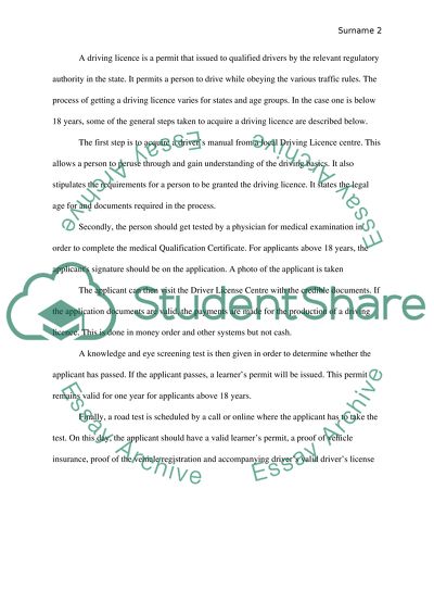 Process essay how to buy a used car