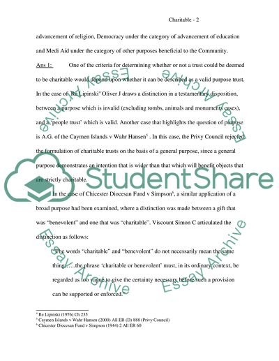 Equity and trust law