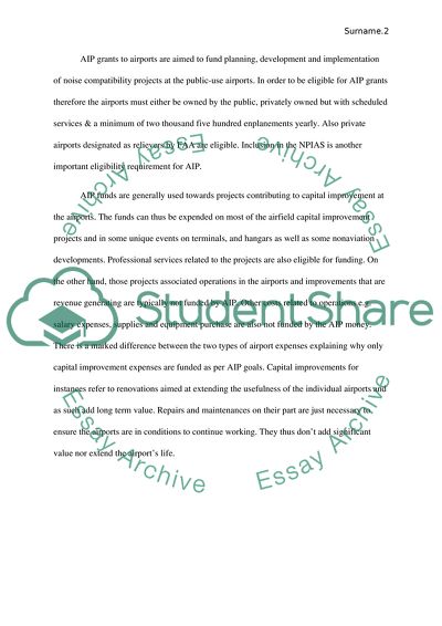 Airport Improvement Program