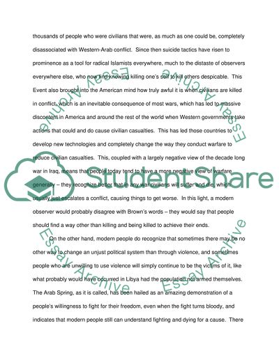 Taking Up Arms Against Slavery by John Brown