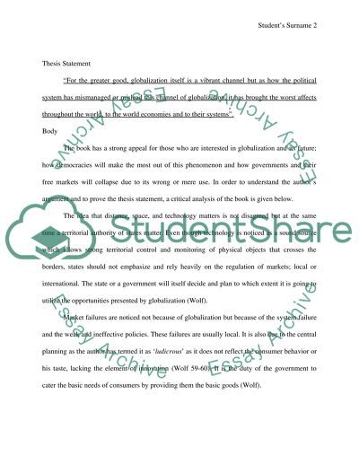 Why Globalization Works