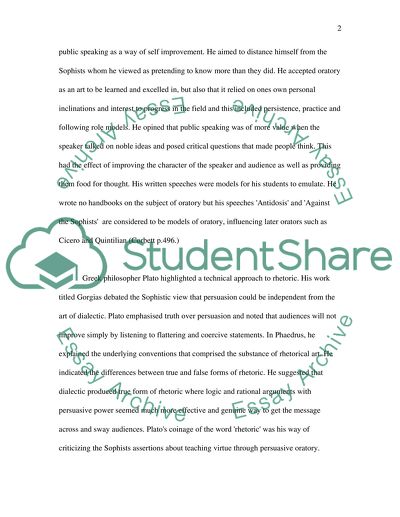 Classical and Modern Rhetoric