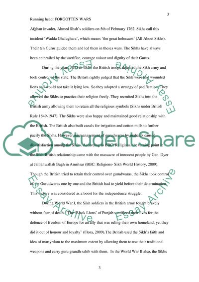 Forgotten Wars; Operation Blue Star