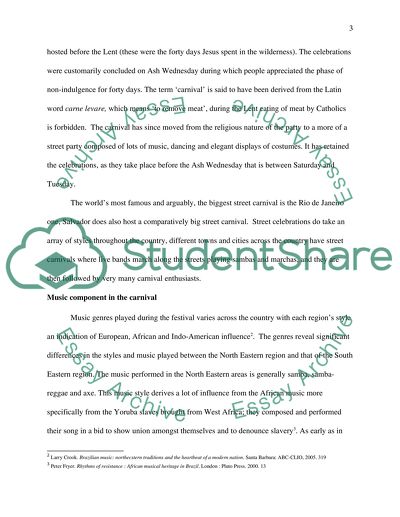 Brazilian Music and Culture