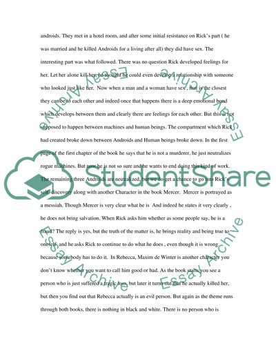 Representation of Men in Literature